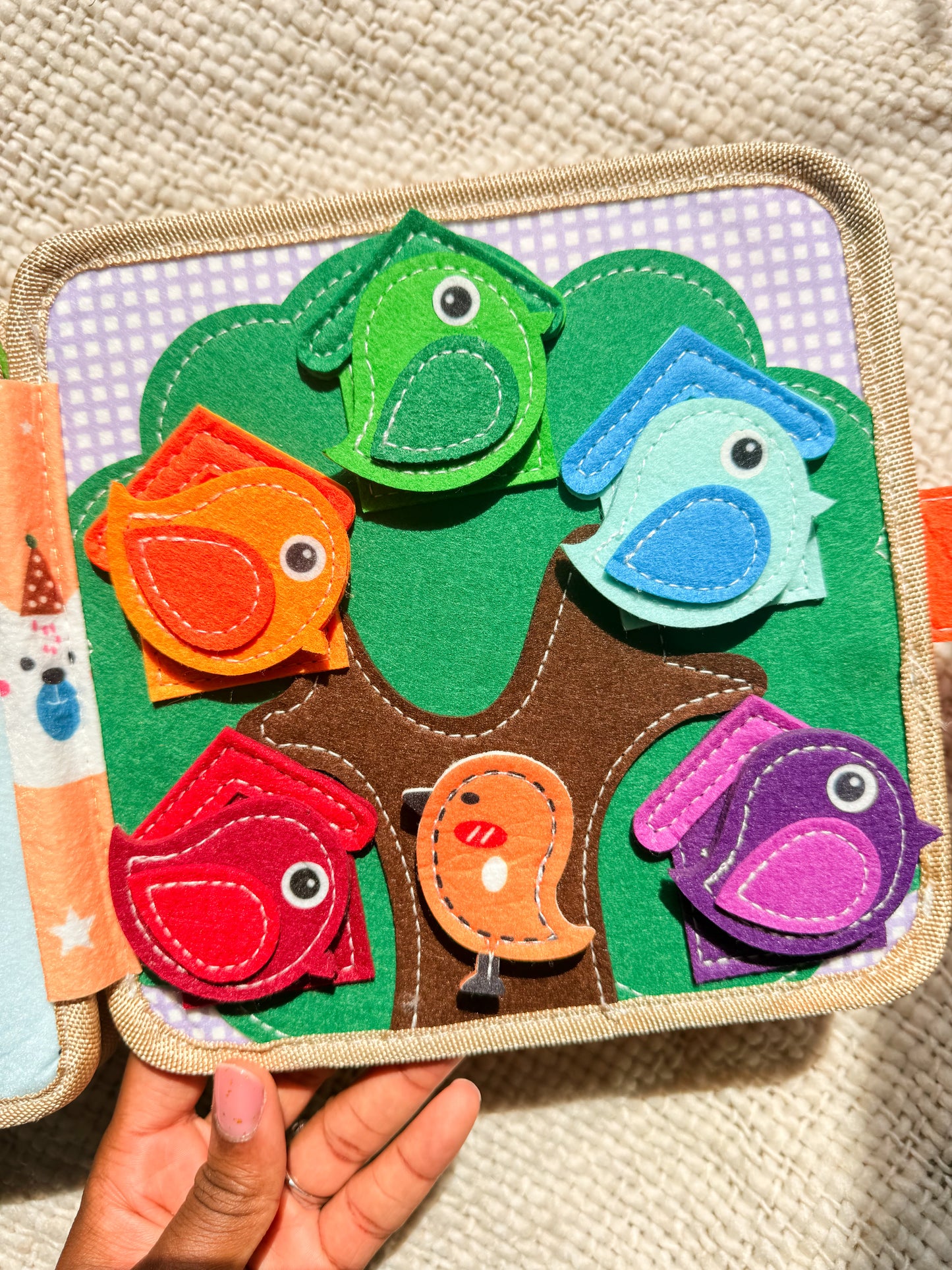 Sensory Busy Book – Hands-On Learning Through Play