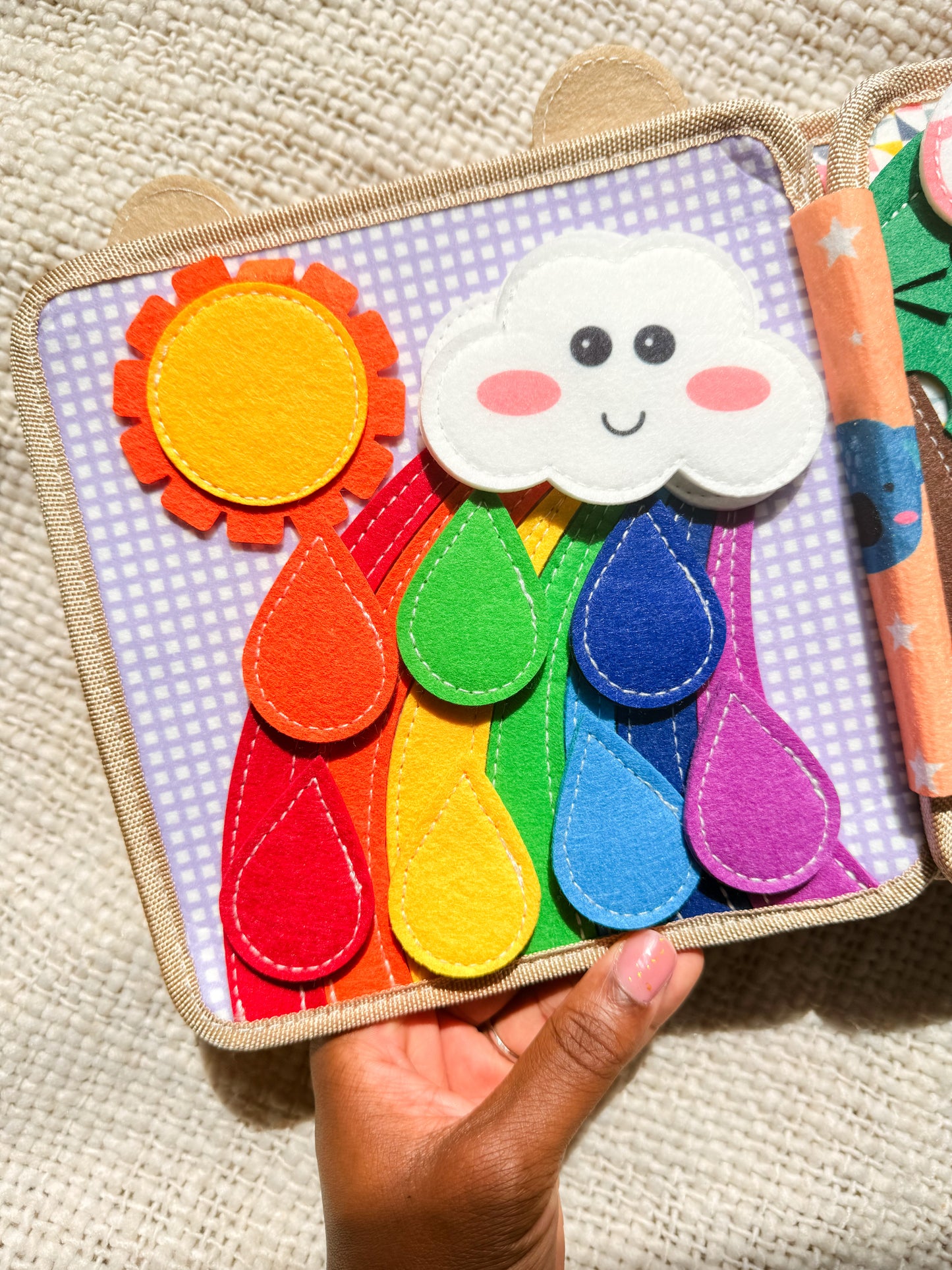 Sensory Busy Book – Hands-On Learning Through Play