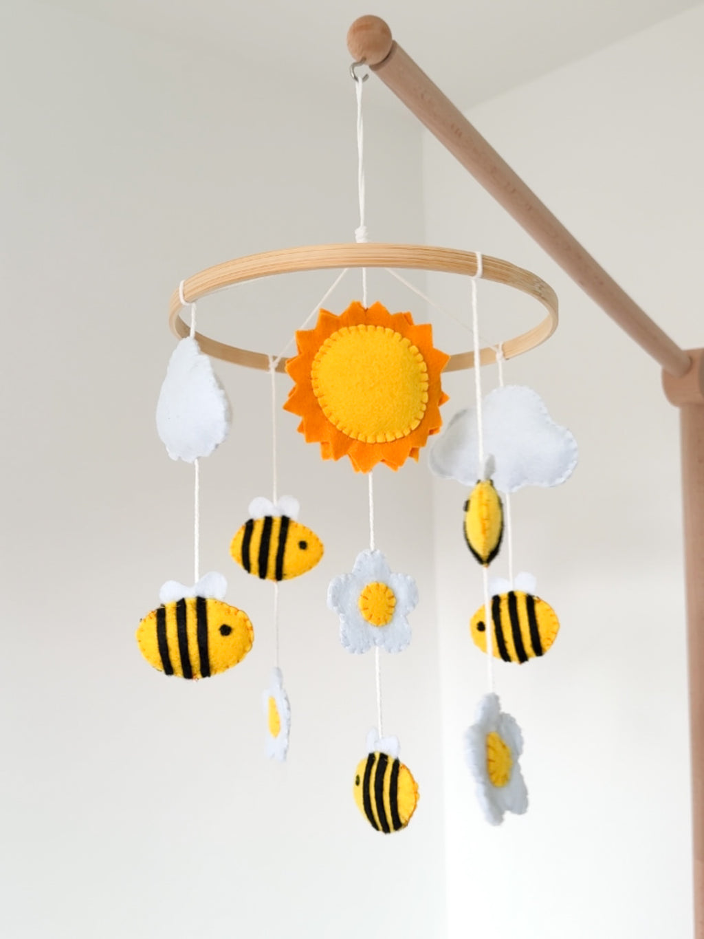 Bee & Daisy Baby Mobile