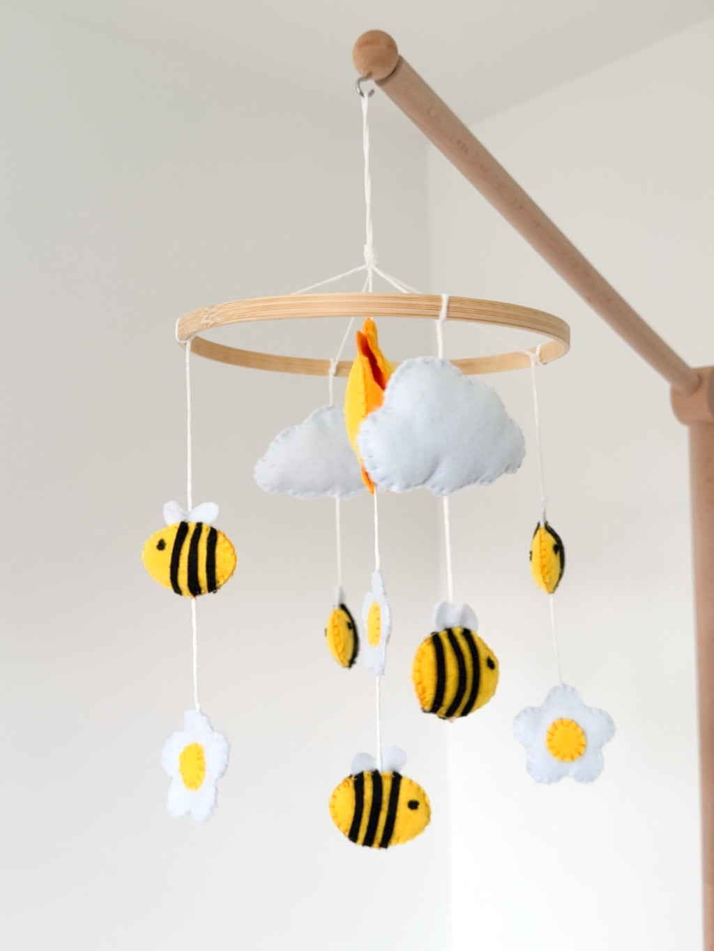 Bee & Daisy Baby Mobile