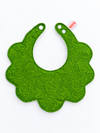 Floral Baby Bib – Soft Reusable Baby Bib in Pink, Lilac & Green